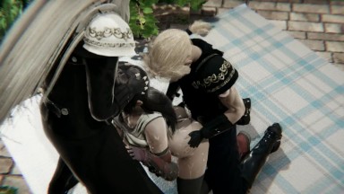 Tifa Lockhart Gangbang by Cloud Strife and Sephiroth