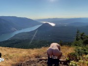 mountain summit strap on pegging breathtaking view 11/16