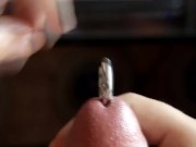 Sounding Penis Plug Huge Cock Cum Shot - Cunnilingus King