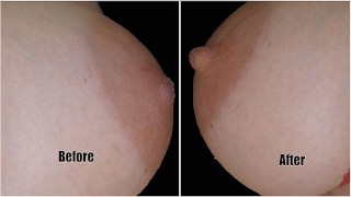 Bom orgasmo Brincando com mamilos