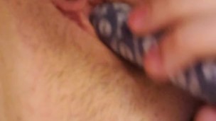 Lingerie pussy rubbing