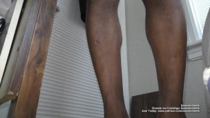 amaninheels | Giant Crossdresser | Peplum Dress POV