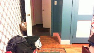 Yoga Pants at home. Sexy transgender Kimberly George ~KimberlyGeorge~