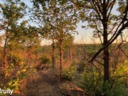 Школьница заблудилась в лесу и согласилась на секс, чтобы выбраться из него! 4/16