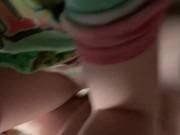 Sexy teen creams on fiances big throbbing cock deep in her pussy! -TashiaPetite 5/16