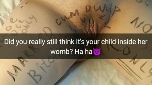 Looks like my wife pregnant not from me...[Cuckold. Snapchat]