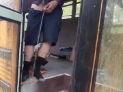 Pissing outside on the fire 11/16