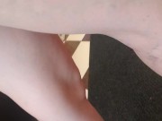 He Holds My Pussy While I Piss At The Urinal 4/16