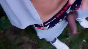Slutboyben CAM4 Abgefickt und Vollgerotzt Outdoor