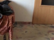 Swinging my HUGE HARD COCK between my thighs in slow motion