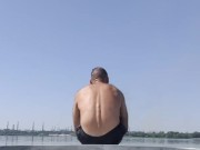 Time to swim in the river. 10/16