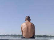 Time to swim in the river. 9/16