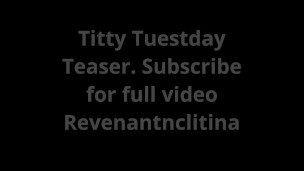 Milf teasing and flashing natural titties SFW teaser