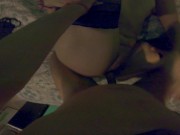 Fucking my partner's big oiled ass hard in doggy style POV 16/16