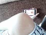 Смотрели с подругой лесби порно и я втайне от нее начала мастурбировать и кончила 14/16