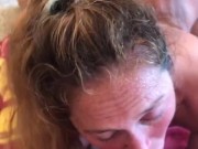 Spitroasted hotwife takes 2 loads  5/16