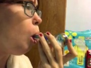Sucking Dildo