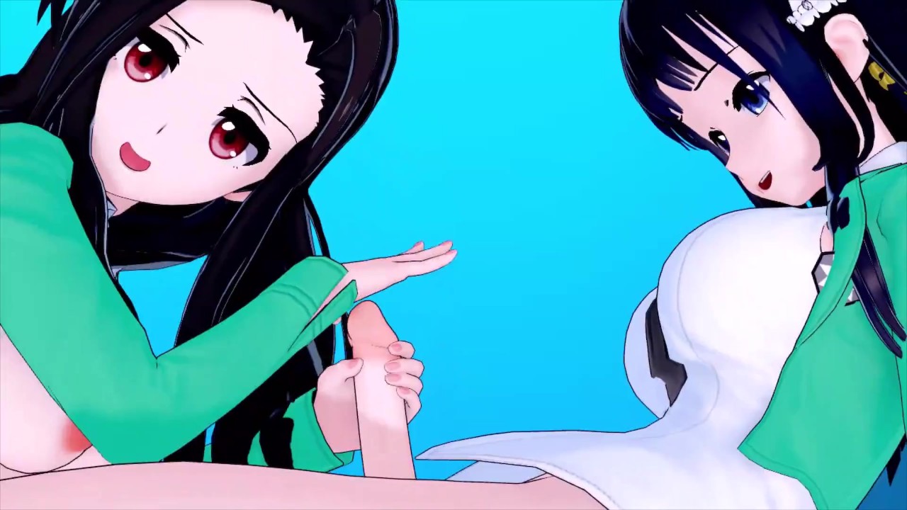 FUTA MAHOUKA KOUKOU NO RETTOUSEI SHIBA MIYUKI X SAEGUSA MAYUMI (3D HENTAI)  - RedTube