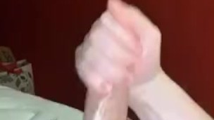 Messy cumshot