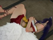 League of Legends - Ahri masturbation - 3D Porn 2/16
