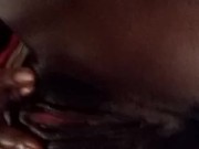 Hot ebony getting ready 2 fuck 6/16