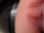 Masturbating then fleshlight- moaning and dirty talk included