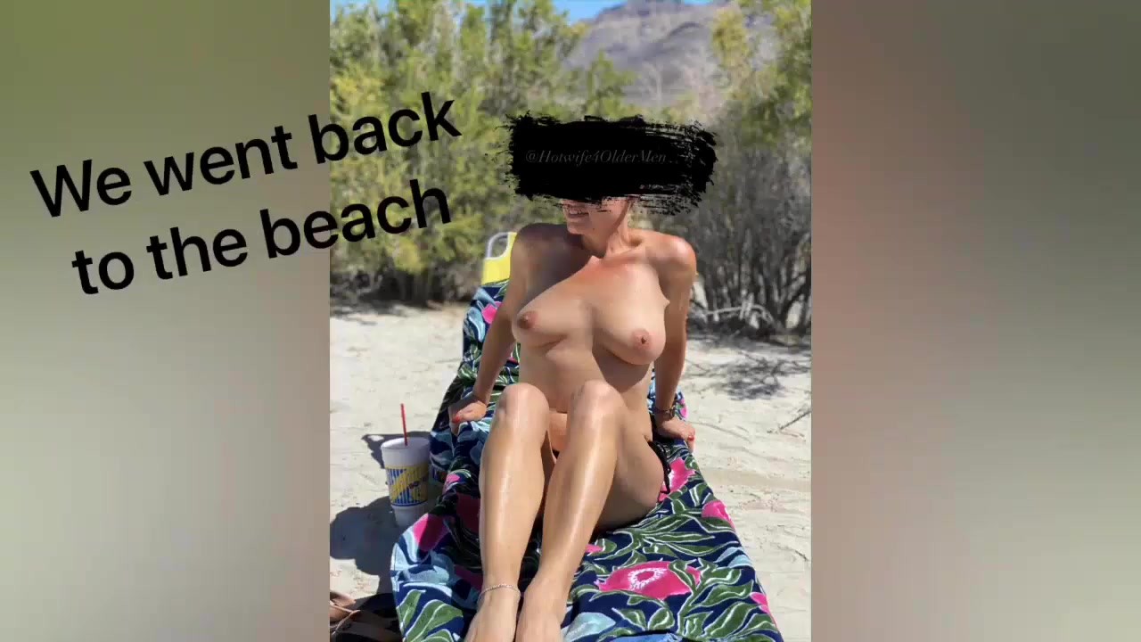 Hotwife fucked by a STRANGER at the beach and makes ...