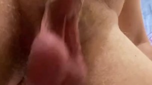 Cock and balls after shower