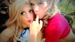 Sexo o dia todo ao ar livre mais foda em casa