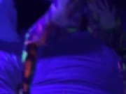 This milf glows