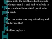 Underwater Ballbusting (Trailer) BallbustingStacy Bikini Punches Pull Testicles at the Beach Public - Screenshot 15 of 16 - Ballbusting