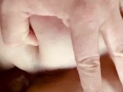 Fucking my tattooed gf from behind, cums all over my cock, amateur home video, milf 4/16