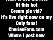 Rob Piper gives Cherie DeVille a Cream pie! camera footage TRAILER  16/16