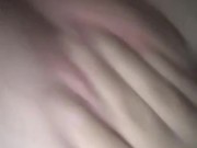 Playing with my tight fat pussy