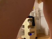 My girlfriend pee in her panties slow motion. 8/16