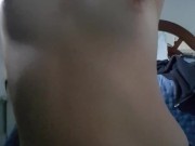 Naughty tiny girl rubbing herself for her boyfriend 12/16