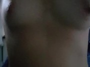 Naughty tiny girl rubbing herself for her boyfriend 14/16