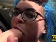 Emo submissive gets throated and pounded 7/16