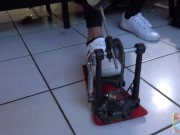 Drum Pedal Pump with Sneakers TikTok 1/16