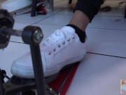 Drum Pedal Pump with Sneakers TikTok 10/16