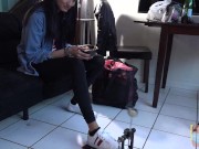 Drum Pedal Pump with Sneakers TikTok 6/16