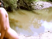 We go hiking and fuck outdoor (part 3/3)