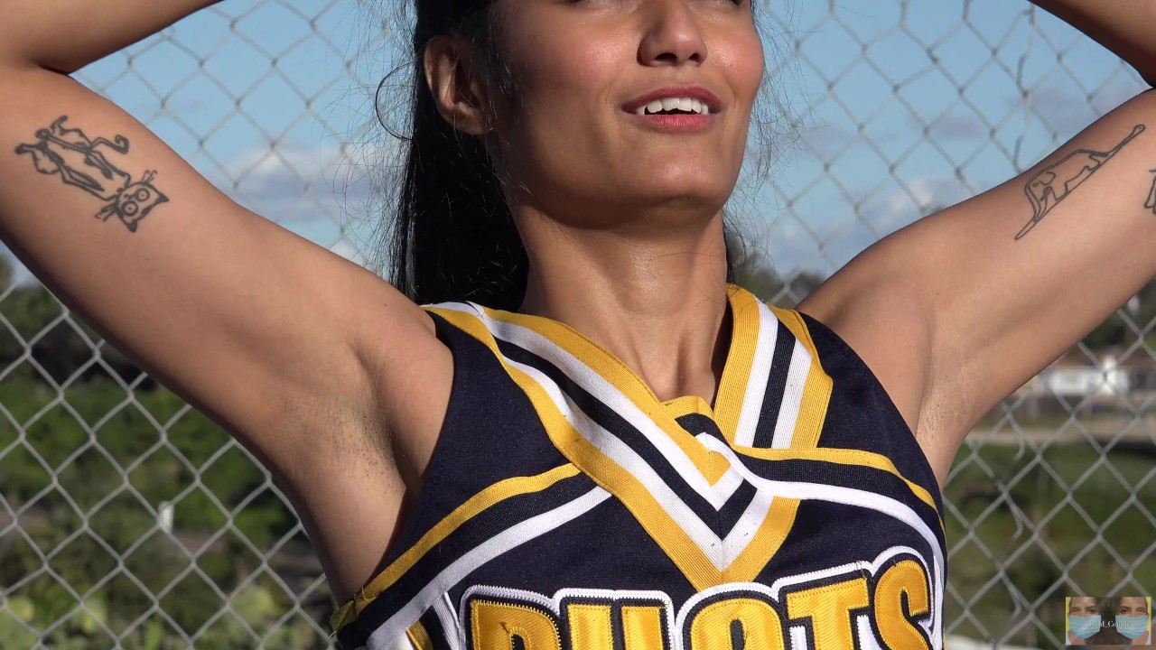 4K CHEERLEADER ARMPITS *real life cheerleader* - RedTube