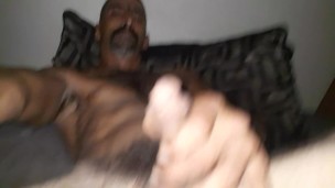 Masterbating in bed