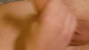 Husband jerking off 