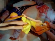 エヴァンゲリオン黄色ワンピースアスカフィギュアぶっかけ顔射オナニー【キモオタク男の喘ぎ声あり】 - Screenshot 13 of 16 - Semen
