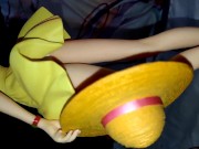 エヴァンゲリオン黄色ワンピースアスカフィギュアぶっかけ顔射オナニー【キモオタク男の喘ぎ声あり】 - Screenshot 3 of 16 - Semen