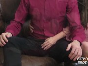 PERVYRUSSIA - BOSS FUCKS SWEET SECRETARY ON COUCH LIZI VOGUE 2/16