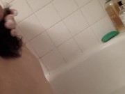 Washing my hair 