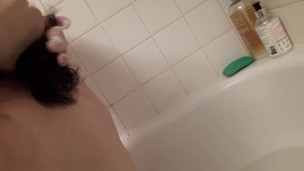 Washing my hair 